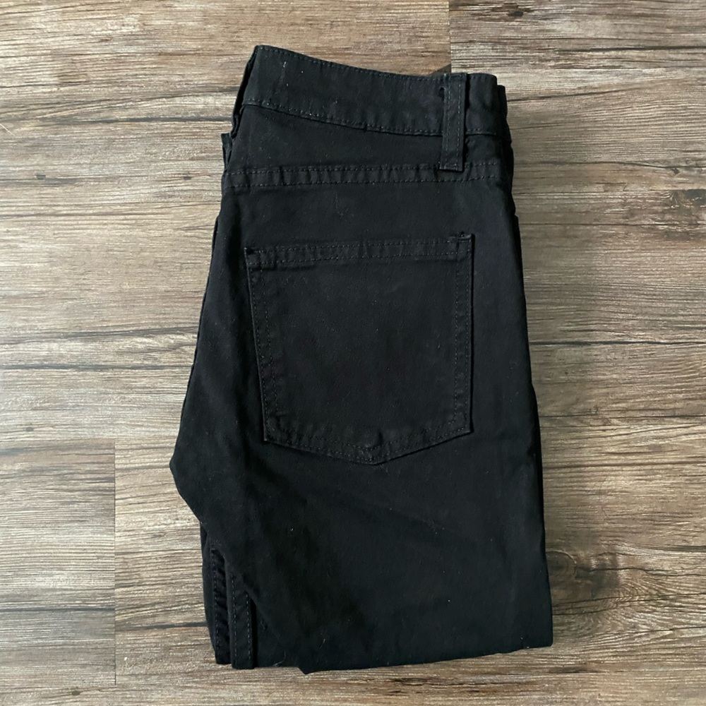 American Apparel (Stretch Twill Slim) with original tag [Jet Black]